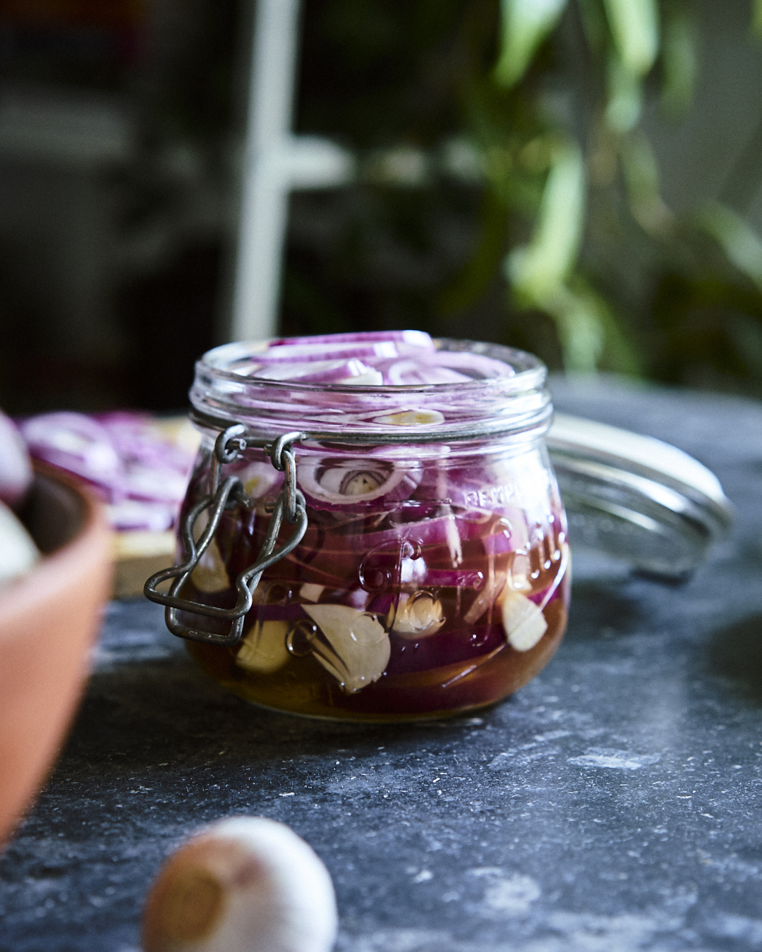 Quick Pickled Onions - Eating Bird Food