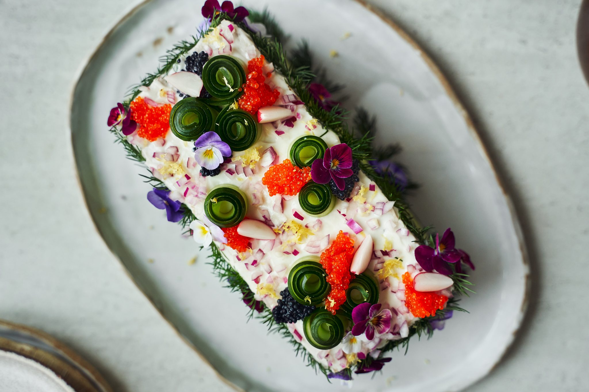 Vegan Swedish Sandwich Cake Vegansk Smörgåstårta Good Eatings