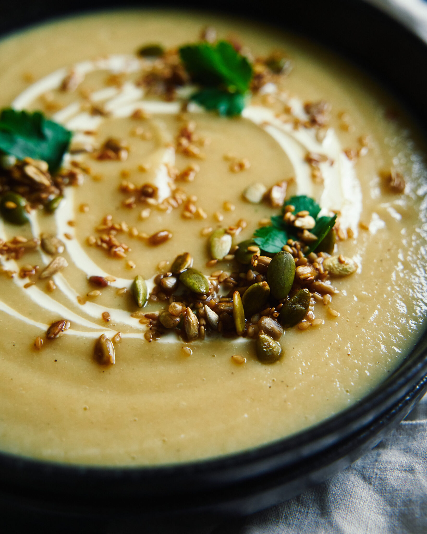 Roasted Parsnip, Butter Bean and Apple Soup Good Eatings