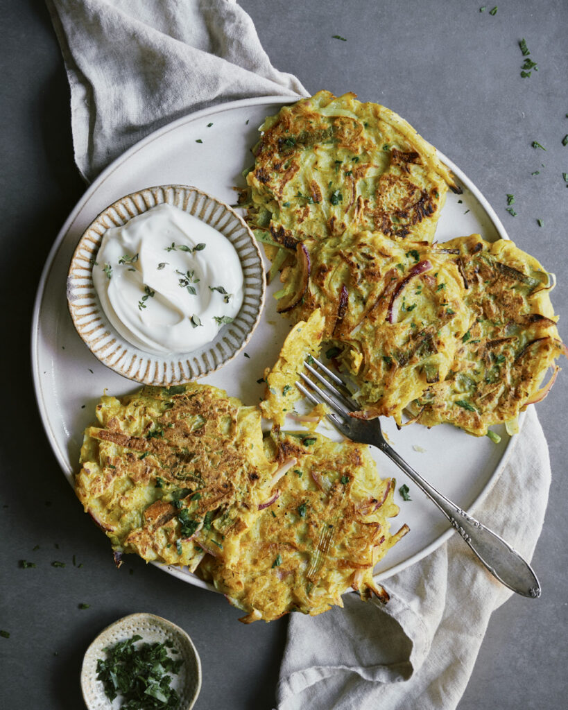 Sauerkraut Fritters Vegan and Gluten Free Good Eatings